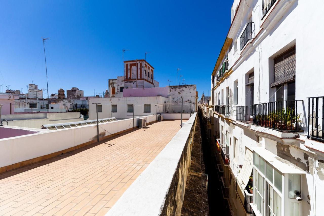 Luminoso Apartamento En Cádiz Exterior foto